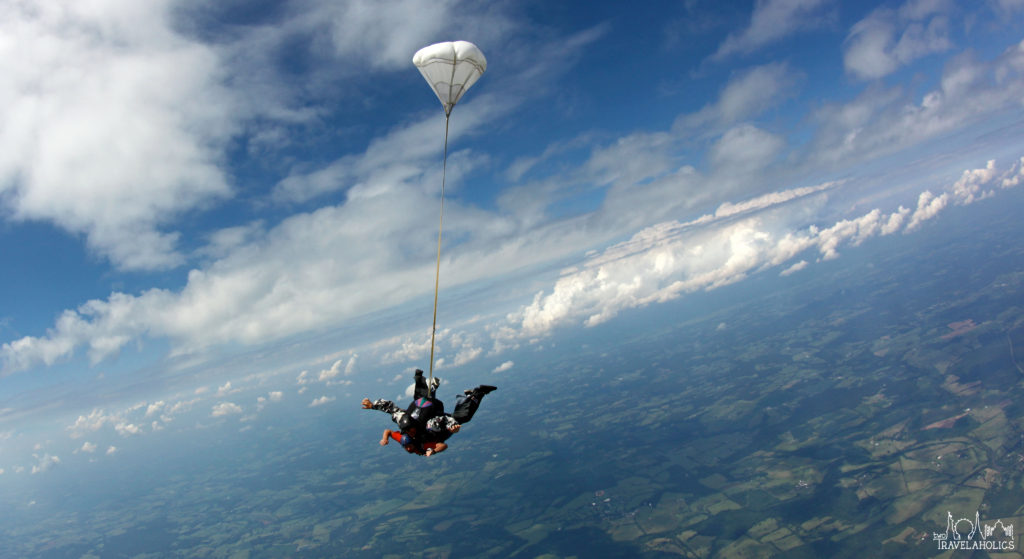 Skydiving