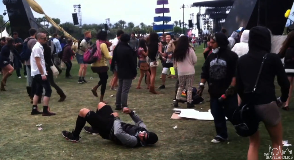 Video: Do Lab Crazy Dancers Party Coachella 2012