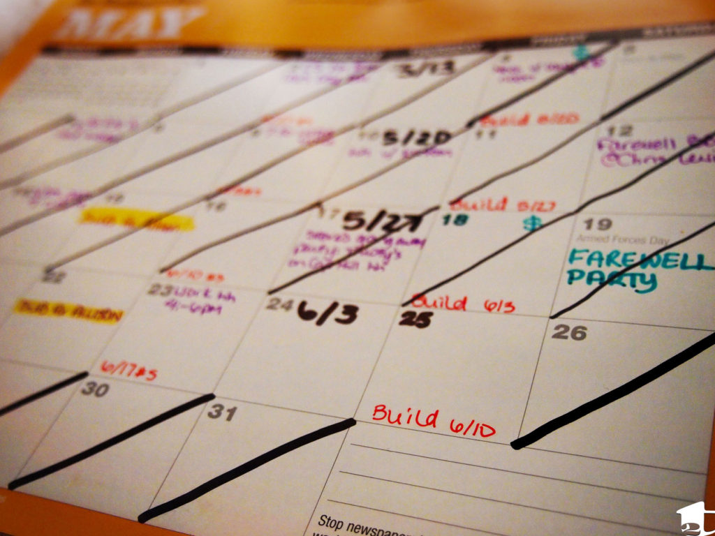 May 2012 Work Calendar
