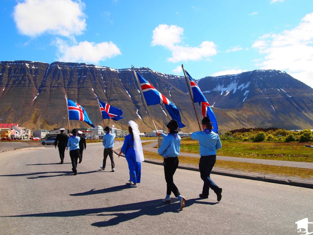 Icelanders on National Day