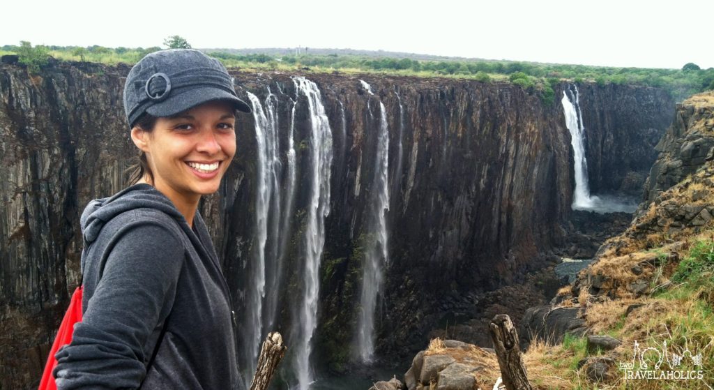 Tara at Victoria Falls