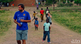 Walking in Chitimba, Malawi