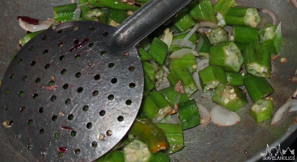 Cooking an Okra Recipe