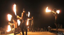 Video: Koh Phi Phi Fire Show, Thailand