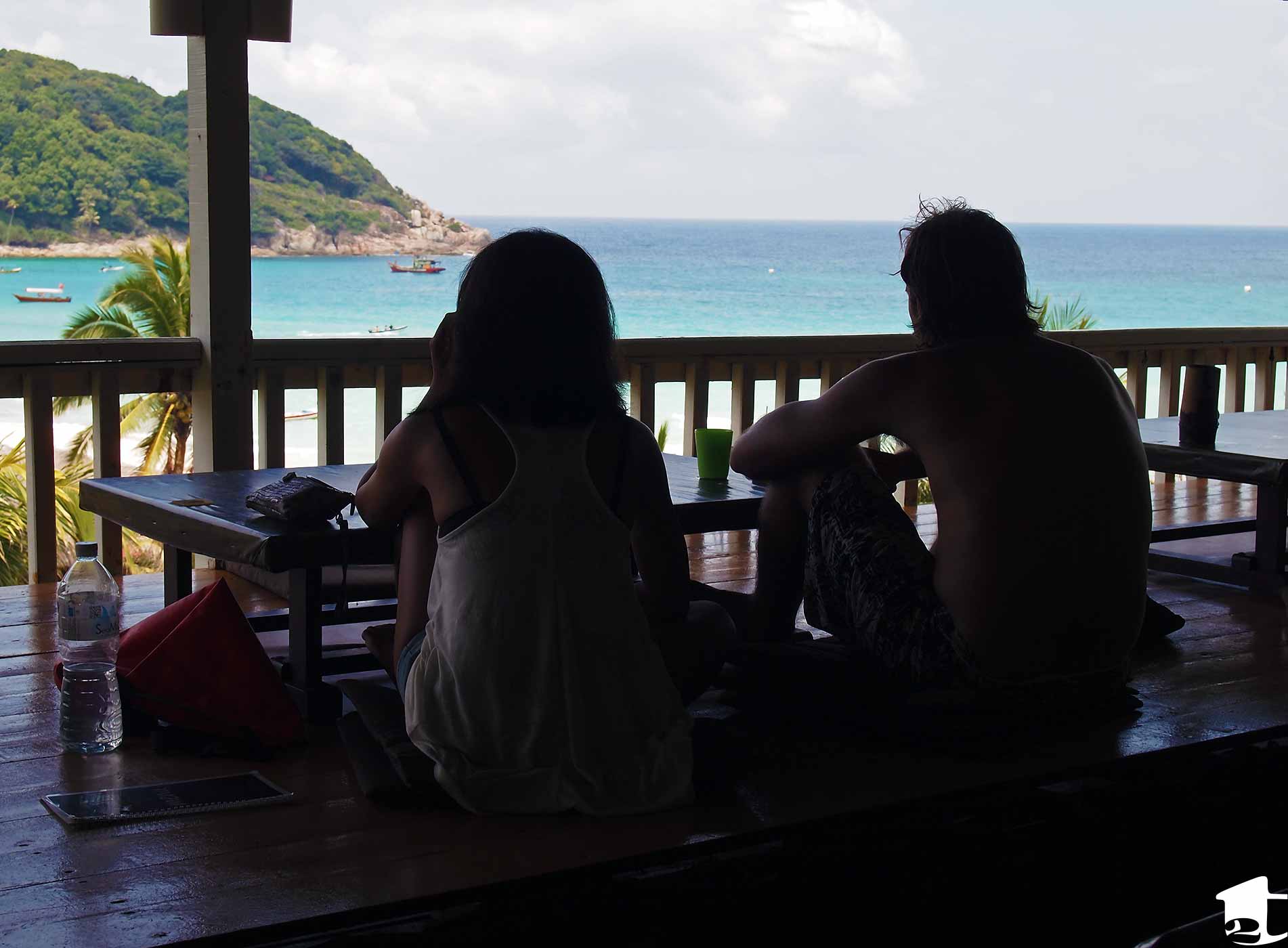 Looking out at Perhentian Kecil