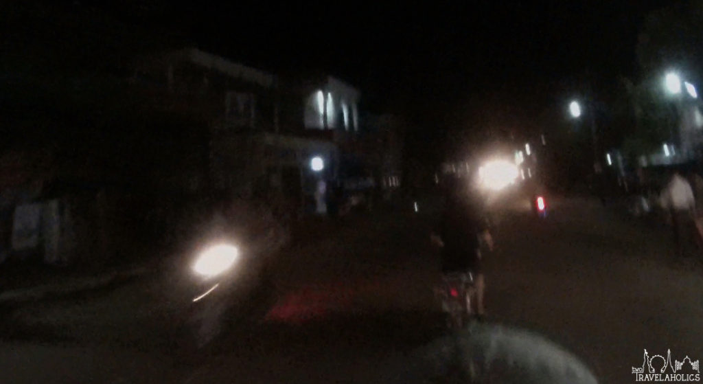 Video: Motorbike Taxi At Night in Bago, Myanmar