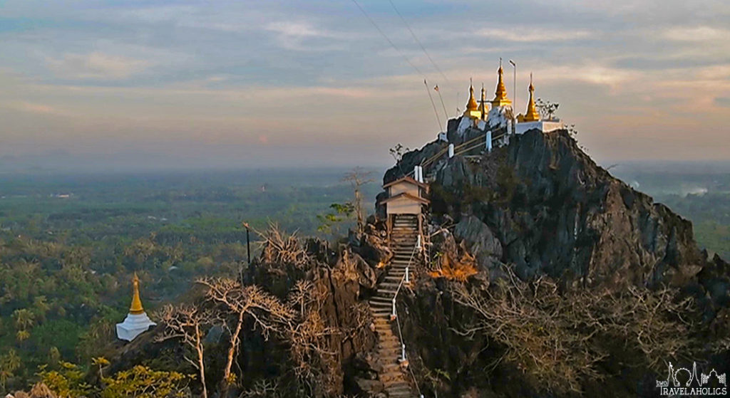 Video: View From Kyauktalon Taung, Myanmar