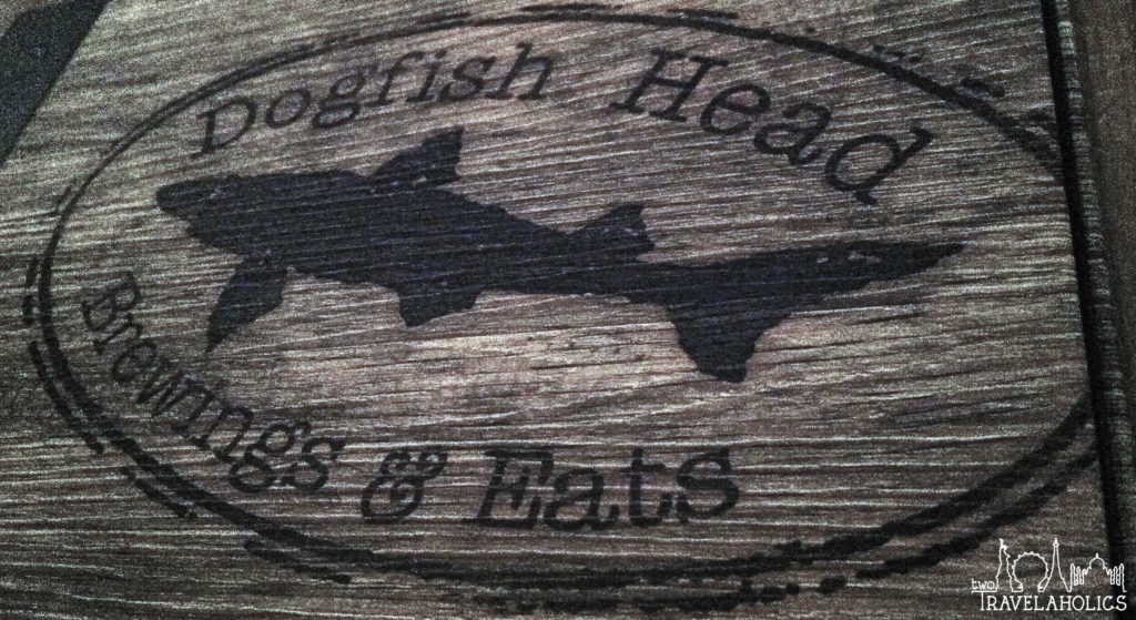 At the Dogfish Head Brewpub