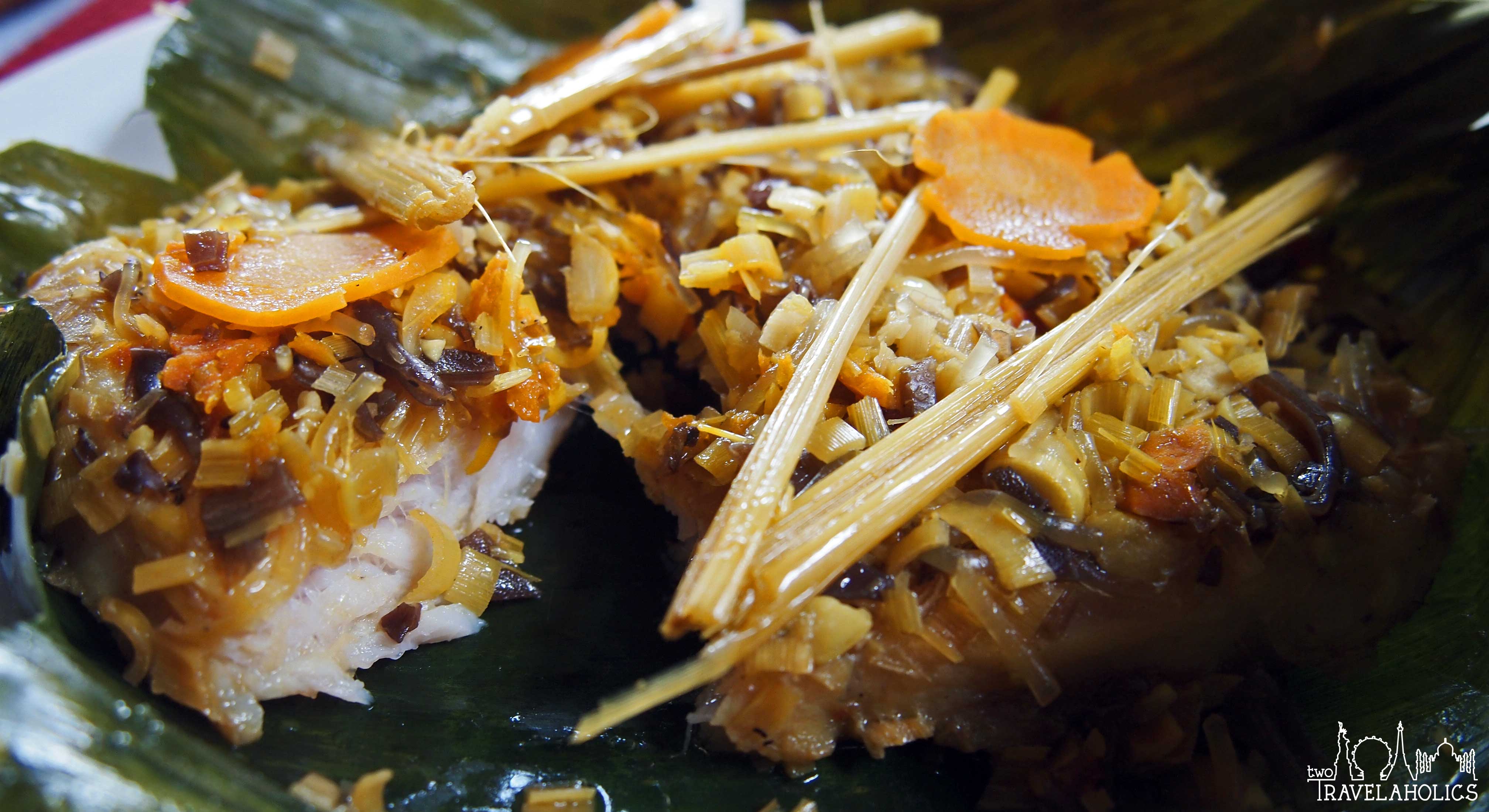 Steamed Fish In Banana Leaves Recipe - NDTV Food