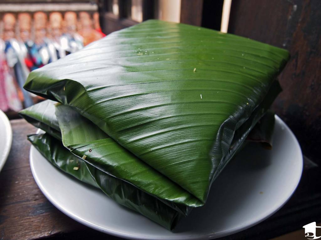 Fish Wrapped in Banana Leaf