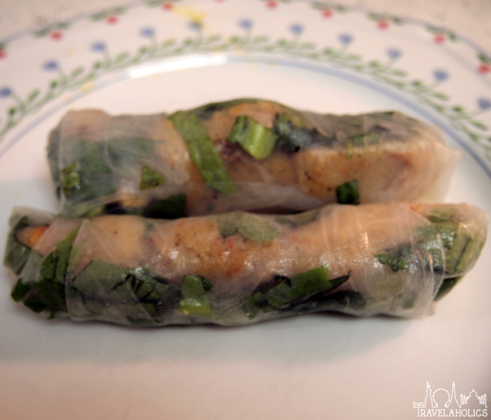 Sugarcane Shrimp (Chao Tom) Spring Roll