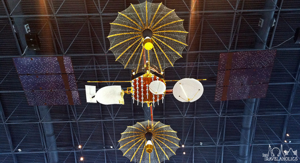 Satellite at the Air and Space Museum in Virginia
