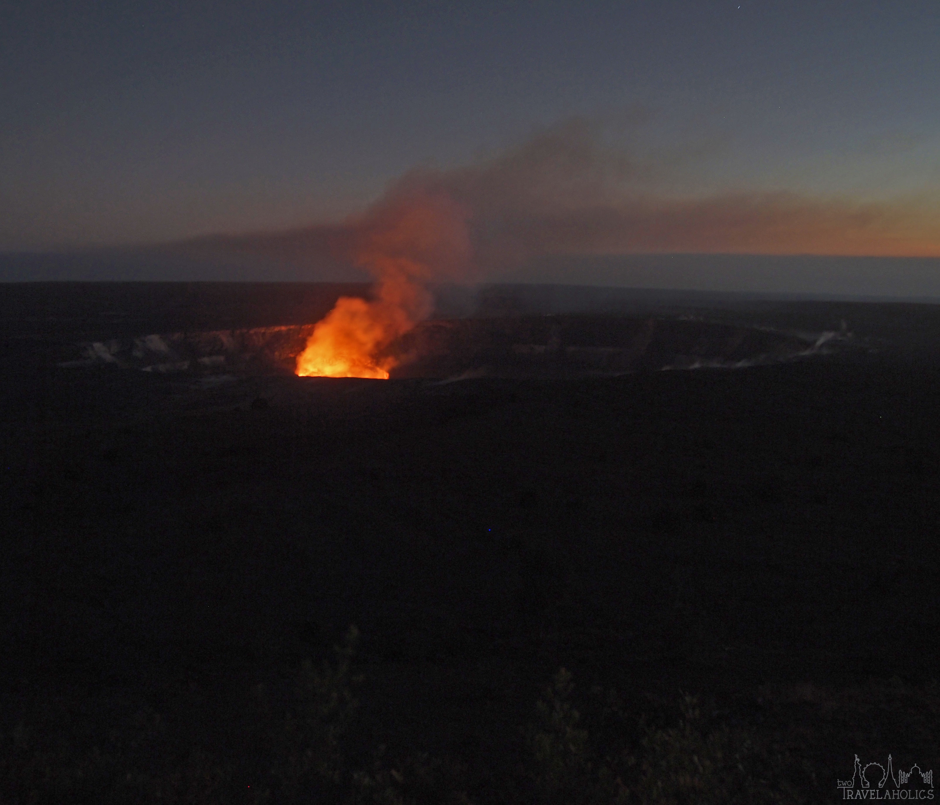 Lava in the Halema’uma’u Crater