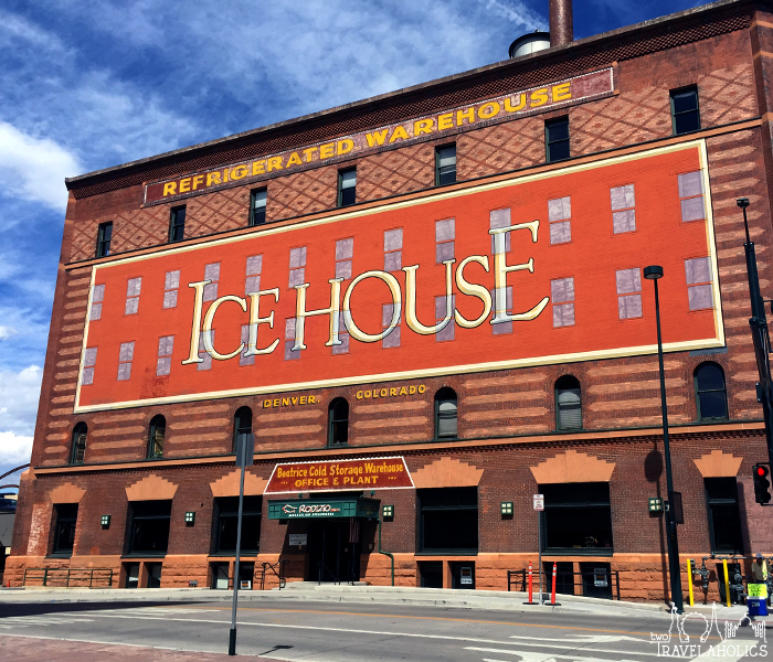 The famous Icehouse building in Denver.
