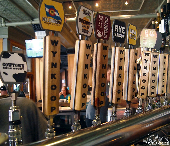 Wynkoop Brewery's many selections.