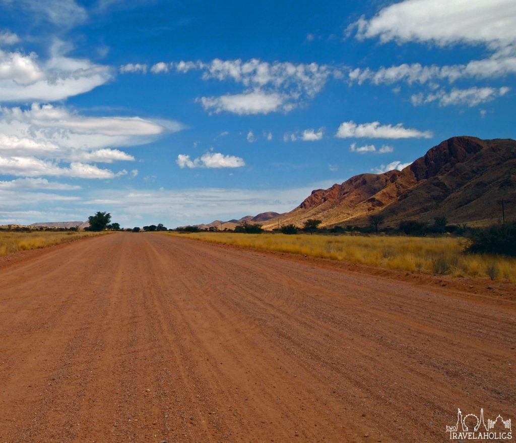 Namibia desert road