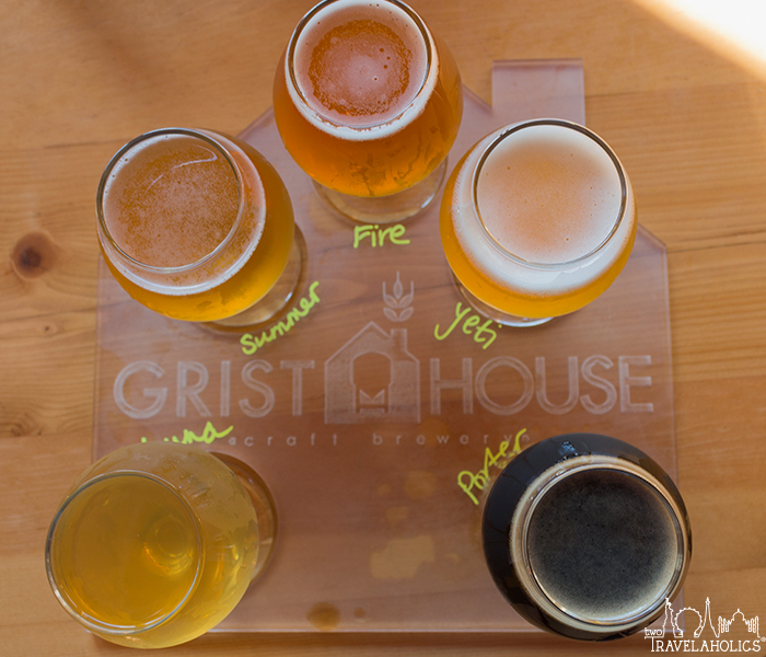 Grist House Caft Brewery Tasting Sampler