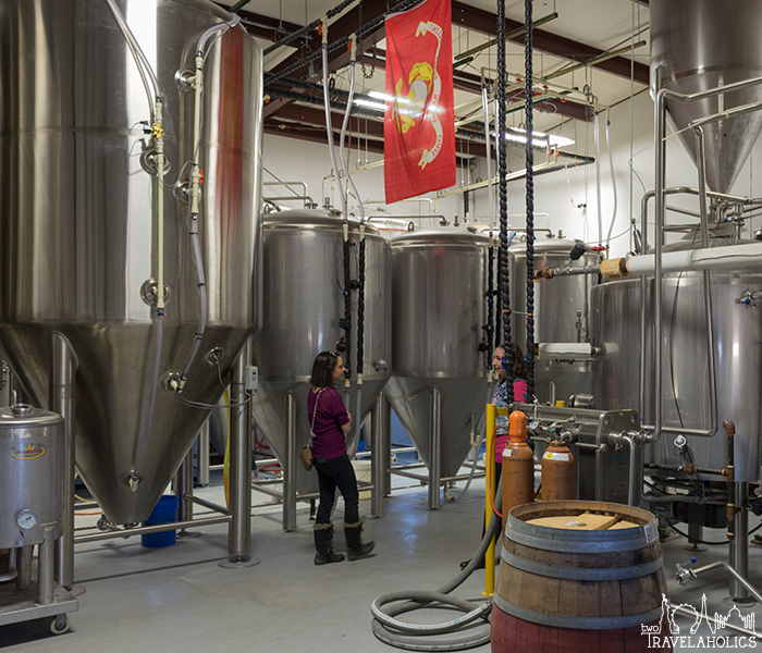 Touring Mispellion River Brewery