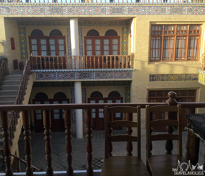 Hostel in Shiraz, photo by Thomas Shubbuck